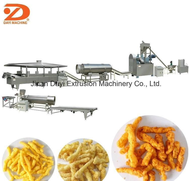 Top Quality China Suppliers Manufacturers Puff Snacks Making Machine Machines Equipment