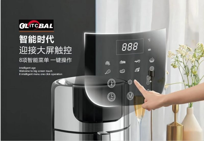 New Design-Digital Control-Household/Home Uses Auto-Electric Kitchen Airfryer/Appliances/Machines-Power Tools