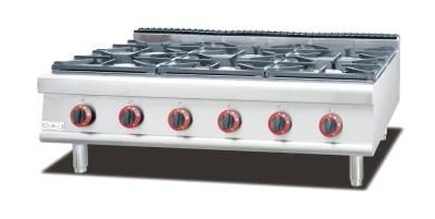 Table Top Gas Range with 6 Stove 700 Series Gh-797-1