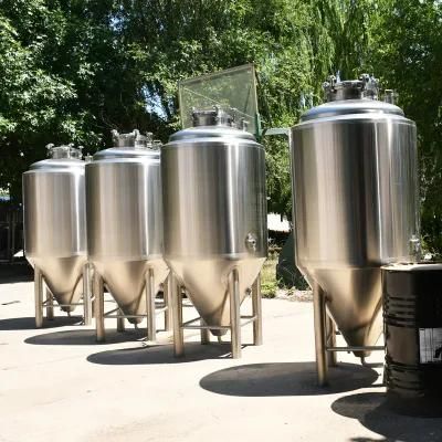 1000L SUS304 Conical Beer Fermenter