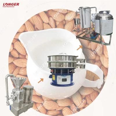 100-500kg/H Automatic Nut &amp; Seed Milk Grinding Maker for Sale Almond Milk Making Machine ...