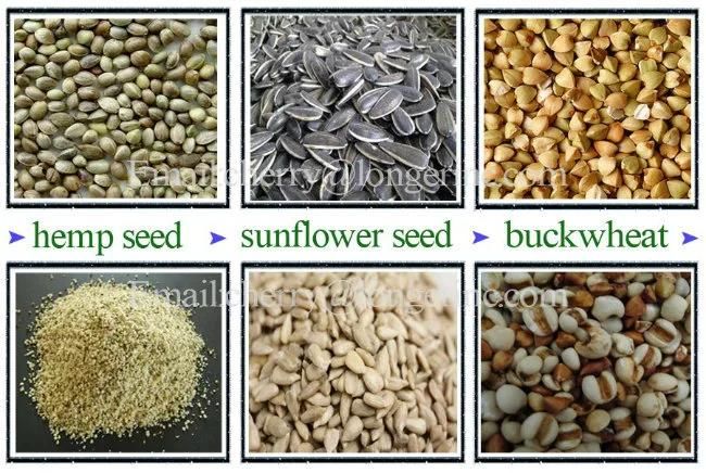 Factory Supply Hemp Seed Dehuller Sunflower Seed Shell Removing Machine