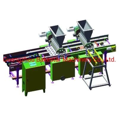 Automatic Cupcake Production Line 20000PC Per Hour Production Line Double Head Cupcake ...