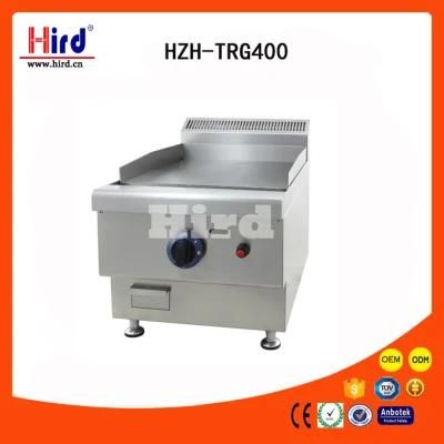 Kitchen Equipment Counter Top Gas Griddle (HZH-TRG400) CE