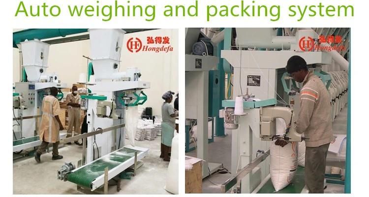 Hongdefa 30t/24h Automatic Corn Flour Mill Processing Plant