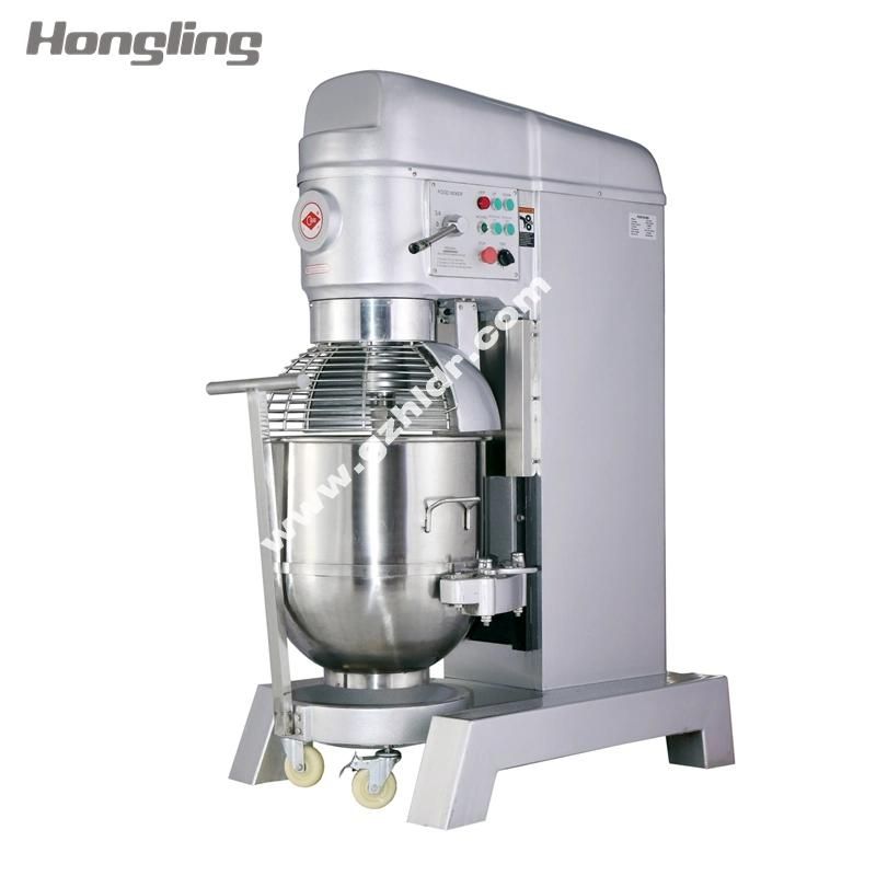 80L Industrial Bakery Machine Multi Funtion Food Planetary Mixer