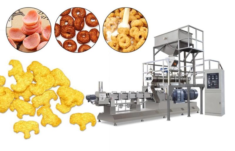 Factory Hot Sale Corn Stick Grits Puff Cheeto Kurkure Nik Nak Extrusion Machinery Production Line with High Quality