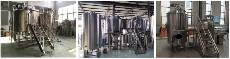 Cassman Factory Supplied SUS304 1000L Beer Brewing Machine with CE Certificate