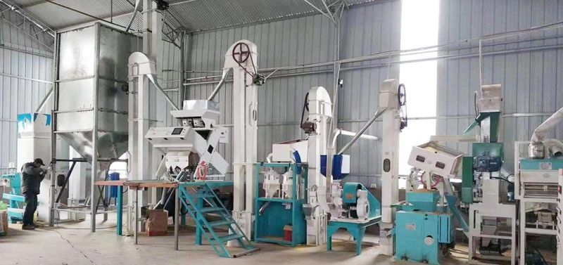 20-50 Ton/Day Parboiled Rice Milling Machine Auto Complete Rice Production Line