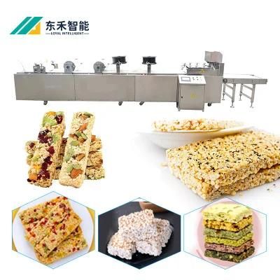 Good Quality Cereal Bar Production Line Full Automatic Machine to Making Chocolate Small ...