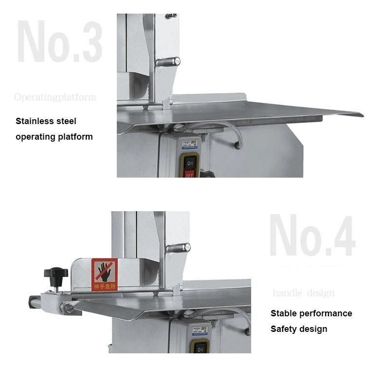 Stainless Steel Bone Saw Meat Bone Cutting Cutter Frozen Meat Fish Chicken Sawing Cutting Machine