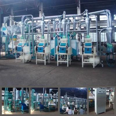 20t Super Fine Maize Flour Making Machine