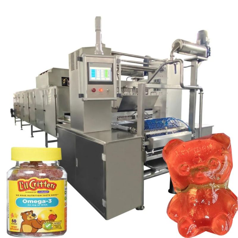 Competitive Price Pectin Gummy Bear Soft Candy Making Machine