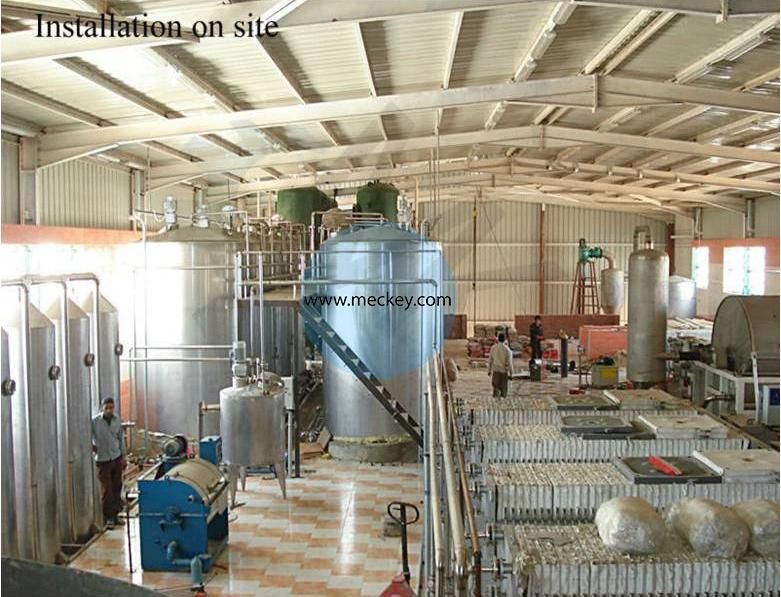 Corn Liquid Glucose Processing Equipment Corn Starch Glucose Plant Syrup Plant Solution Glucose Syrup Equipment