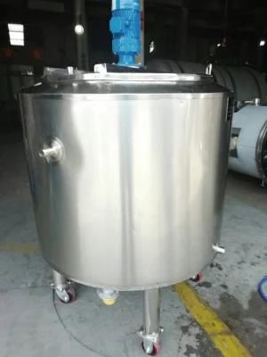 500L 1000L Jacketed Double Wall Stainless Steel Mixer for Beverage