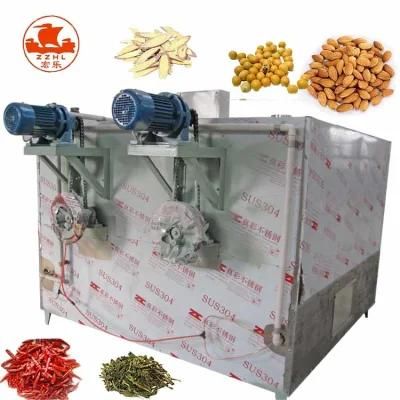 177 Drum Type Coffee Nut Roaster Machine Corn Peanut Roasting Oven Machine