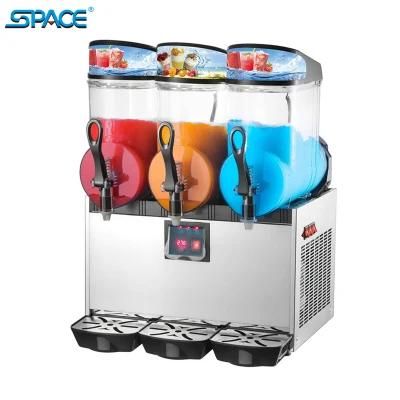 Space 3 Tank Durable Industrial Slushy Machine Slush Puppie Machine Granita