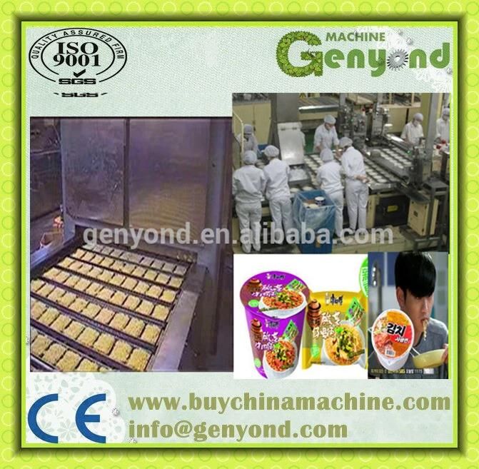 Automatic Instant Noodles Machinery Instant Noodles Processing Line