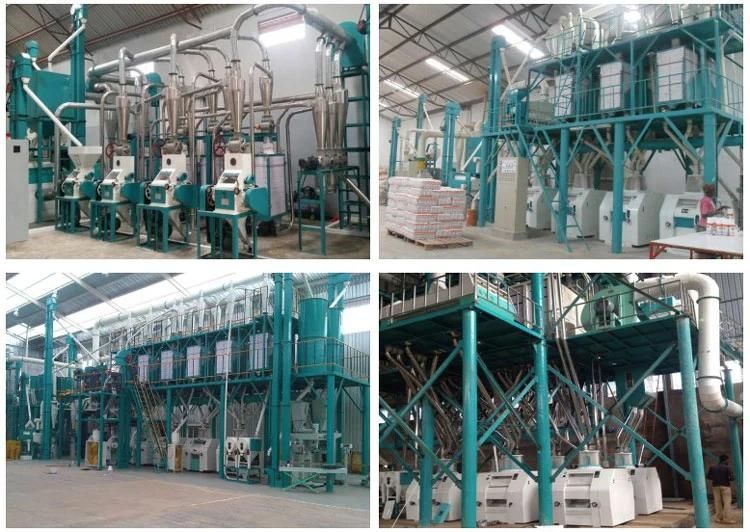 Africa Running 60t/24h Maize Meal Mill Machine