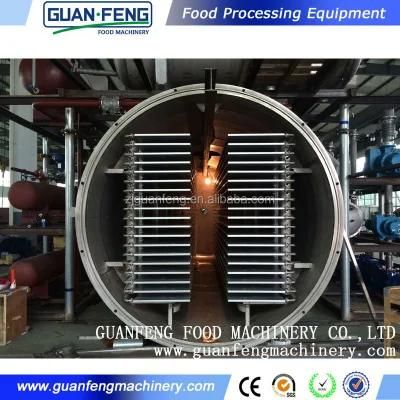 200m2 Vacuum Freeze Dryer Lyophilizer for Strawberry Processing