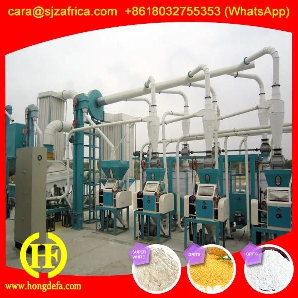 Corn Mill Maize Flour Milling Machine