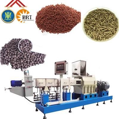 1 Ton Per Hour Extrusion Fish Feed Food Pellet Production Line Making Machinery