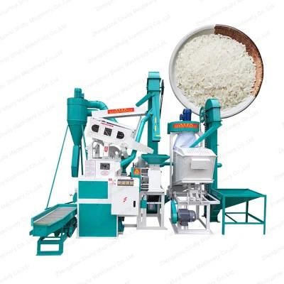 Automatic Complete Sets Rice Milling Polishing Machine