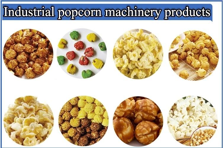 Ce Industrial Mushroom Caramel Butterfly Flavored Popcorn Machine