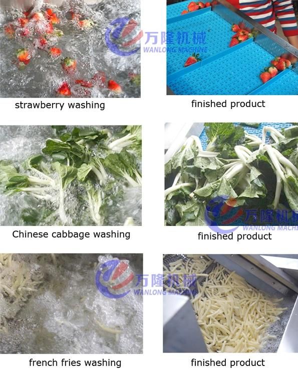 Ozone Air Bubble Salad Vegetable Washer Cleaner Fruit Washing Machine Cleaning Machine