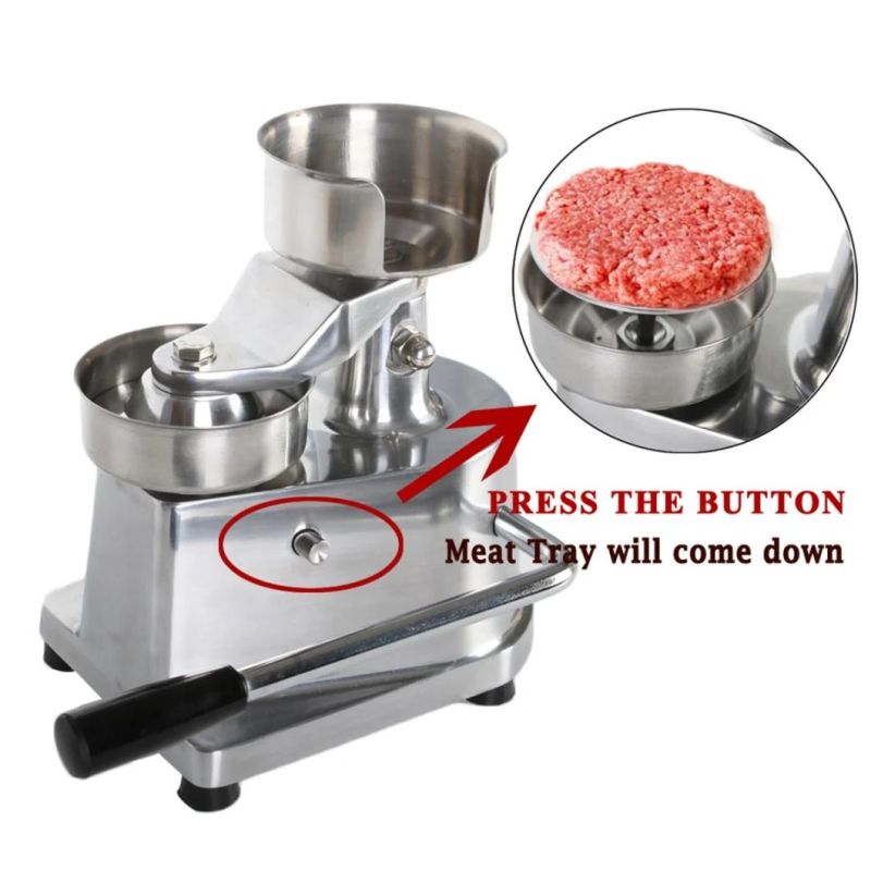 Full Automatically Cutlets Making Machine Hamburger Patty Forming Machine