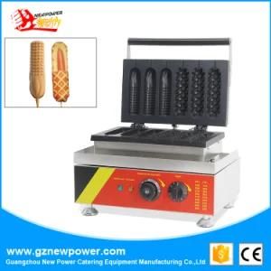 Commercial Muffin Hot Dog Waffle Corn Making Machine with Ce