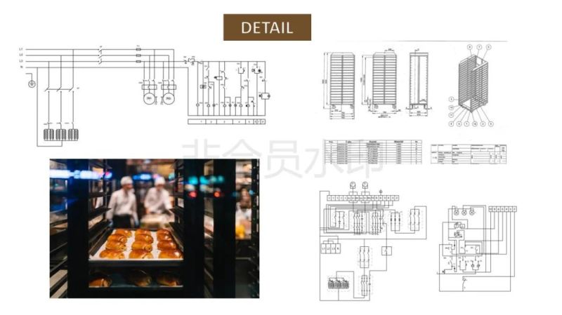 Mijiagao Baking Oven Commecial Bakery Rack Convection Rotary Baking Deek Oven Complete Bakery Production Line Bread Food Equipment