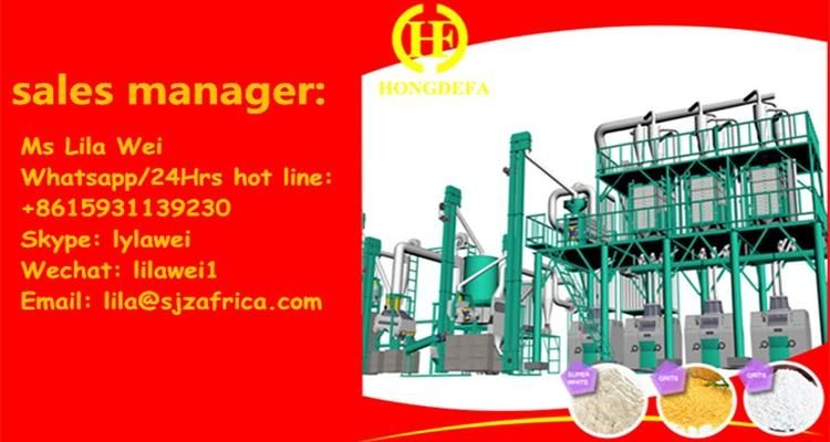 Africa Market 30ton Maize Flour Mill Milling Machine