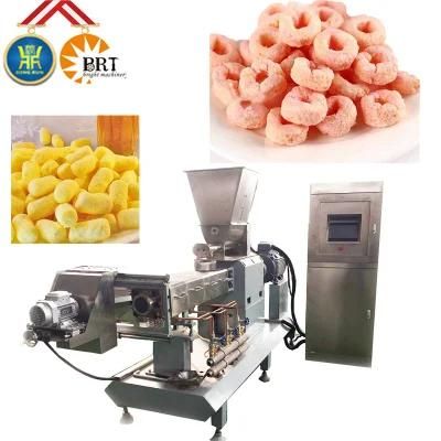 Corn Puff Snack Extruder Automatic Puffed Food Making Machines