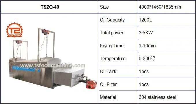 Gas Heating Frying Machine and Fried Chicken Equipment