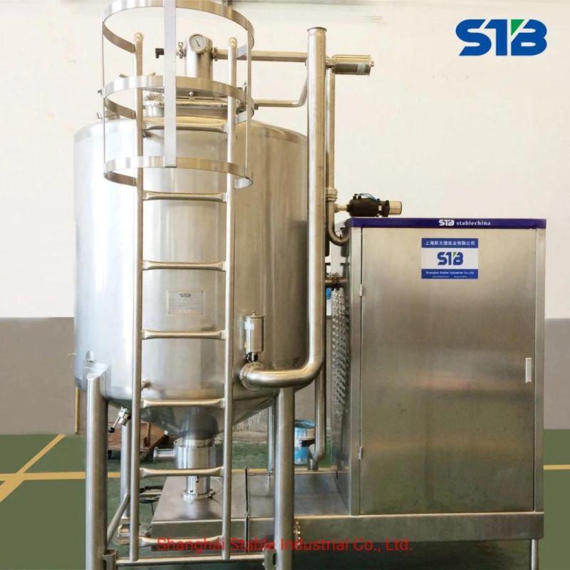 Turbo Vacuum Mixer with Cosmetic Agitator /Stainless Steel Liquid Mixing Tank/Vessel