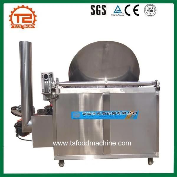 Food Fryer Equipment Commercial Samosa Batch Frying Machine