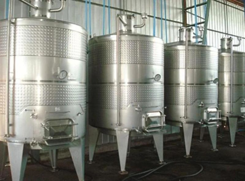 Water Jacketed Type Mixing Blending Tank Shampoo Fermentation Tank Price