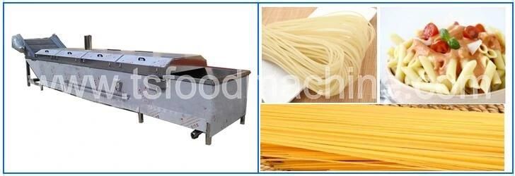 Automatic Blanching Cooking Machine and Blancher for Pasta Noodle and Beef