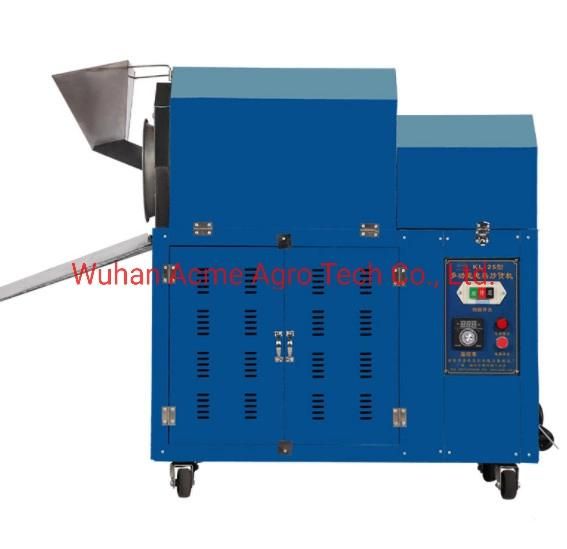 Electric/Gas 25kg/H Capacity Peanut Roasting Machine