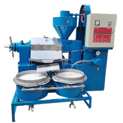 800 kg/h double filter drum auto combined oil press machine