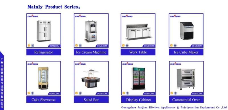 Soft Ice Cream Making Machine for Snack Food