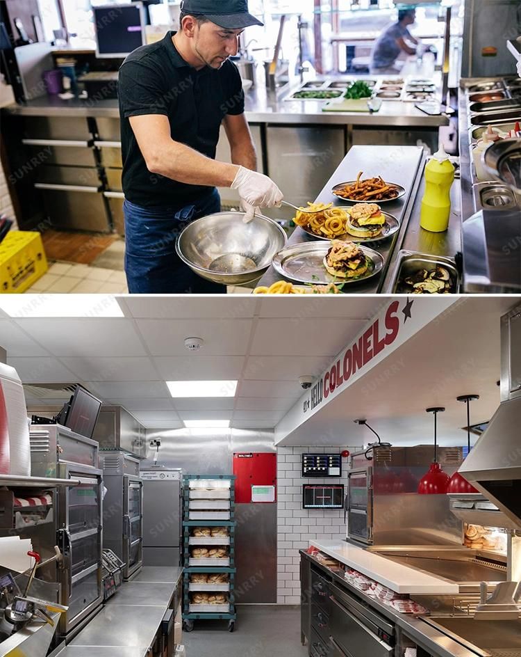 Fast Food Project Design Stainless Steel Catering Equipment Kfc Kitchen Equipment Food Equipment Fast-Food