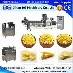 Automatic 3D Panipuri Golgappa Snack Pellet/3D Snack Pellets Extruder /Process Production ...