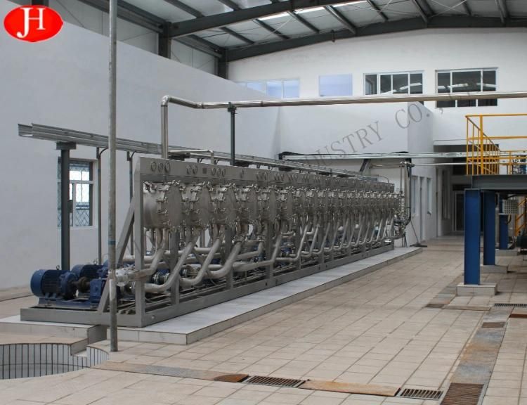 Potato Starch Milk Dehydrator Making Machine Hydro Cyclone Starch Production Plant