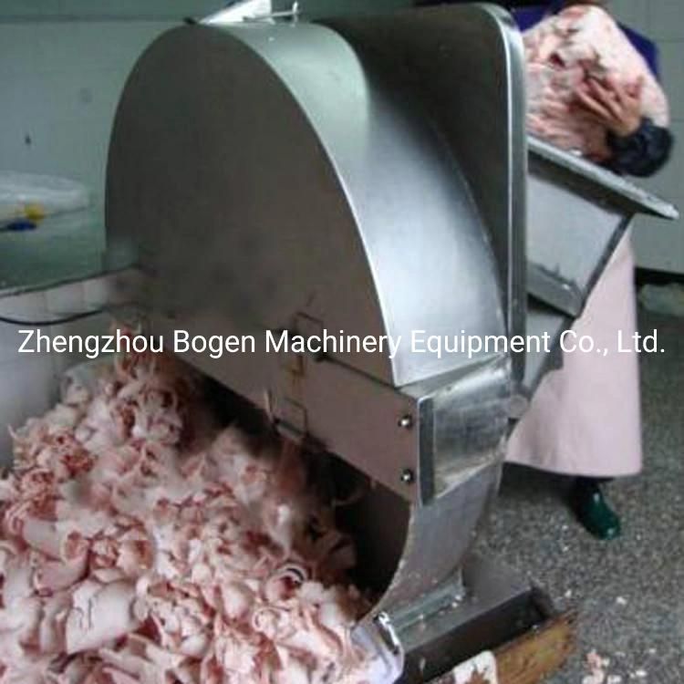 Full Stainless Steel Frozen Meat Block Slicer Machine