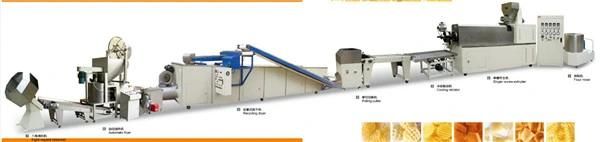 Single Screw Crispy Pea/Screw/Shell/Potato Food Process Line