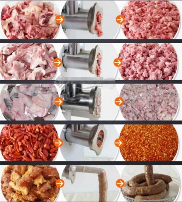 Commercial Stainless Electric Meat Mincing Grinder Machine