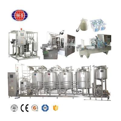 Industrial Yogurt Making Machines Greek Yogurt Production Line Turnkey Project