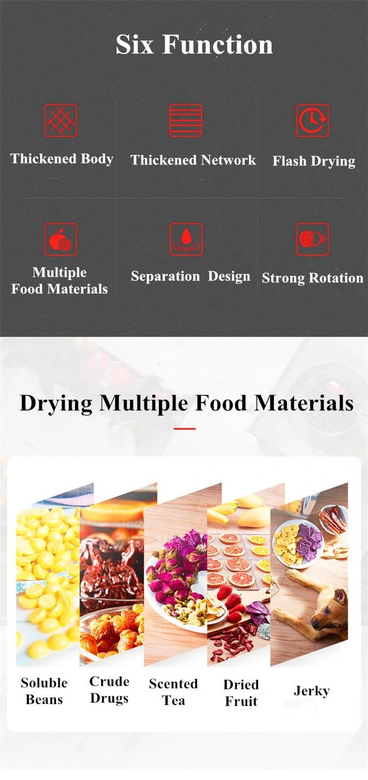 Commercial Fruit &Vegetables Dehydrator Machine Food Dehydrator